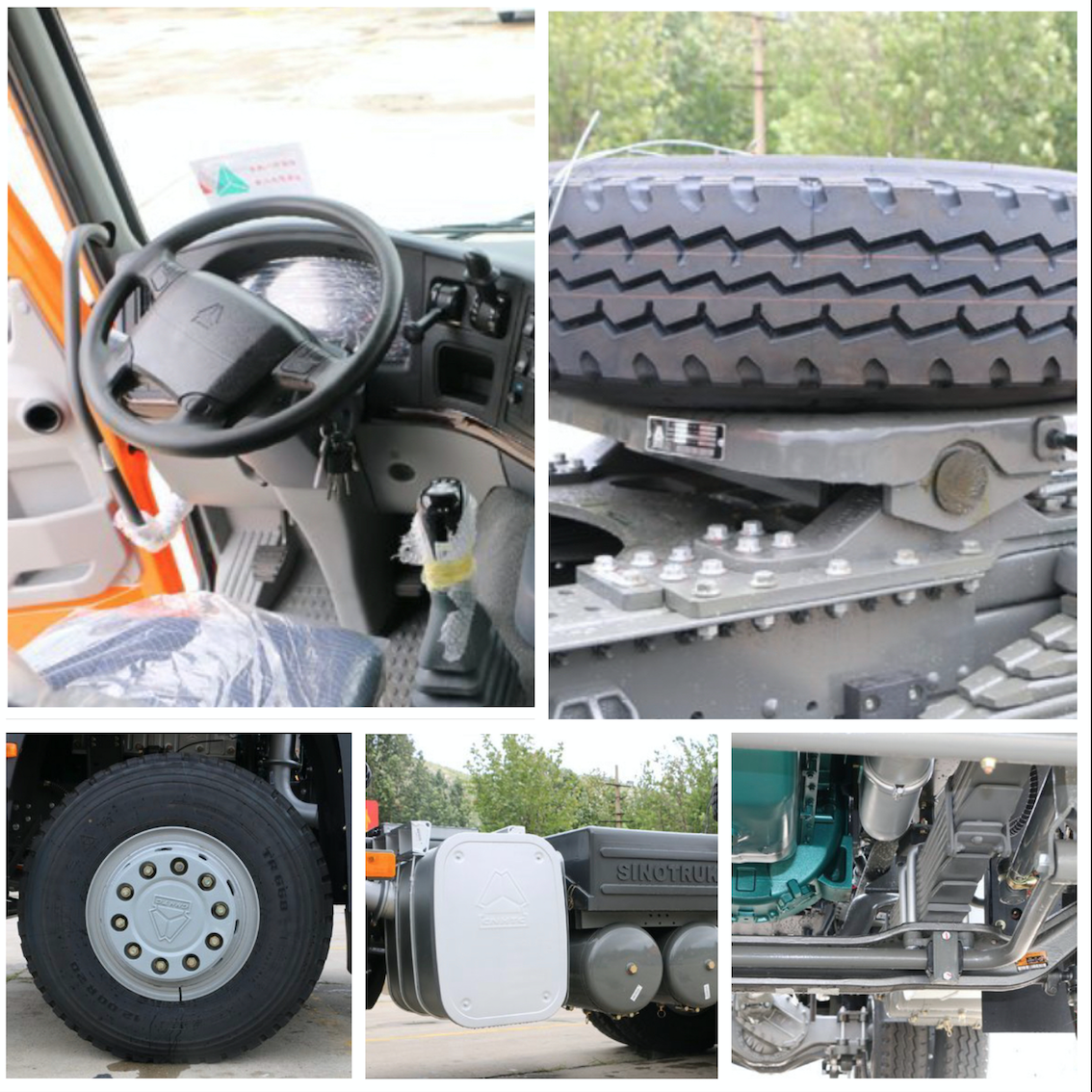 heavy duty truck 4x2 tractor truck
