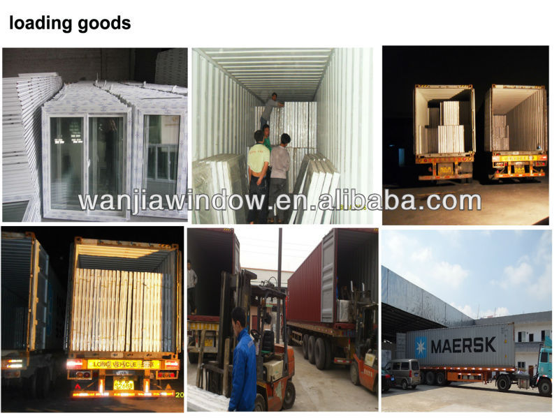 Outward opening ventilation entry doors/pvc louver door