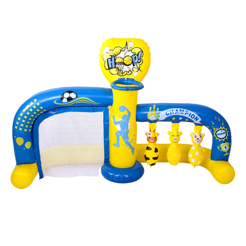 Soporte de baloncesto inflable para niños portátil de alta calidad