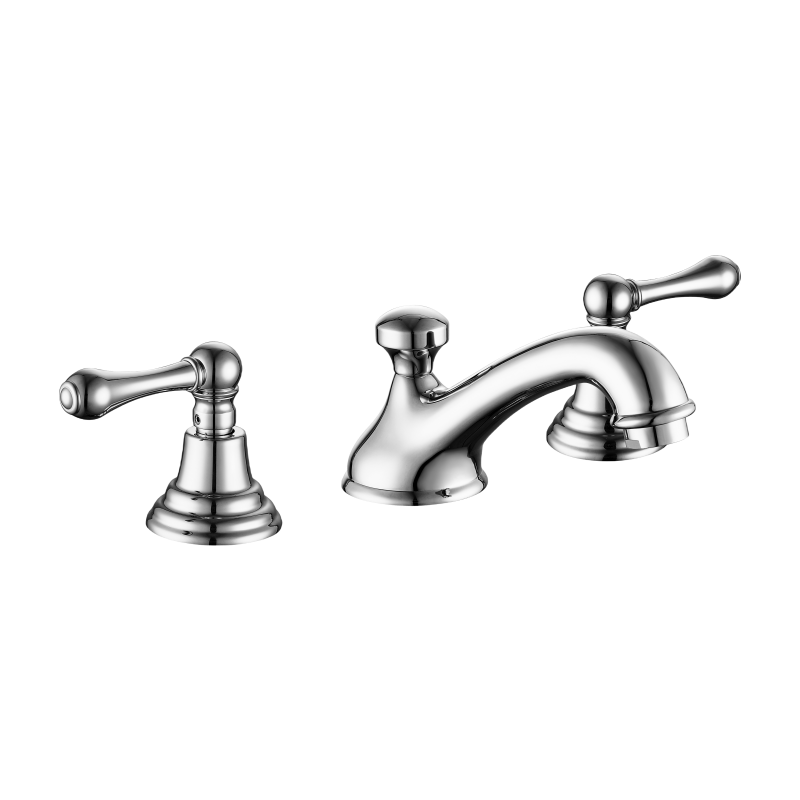 double lever basin faucet