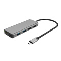 USB C Hub Triple Monitor 2 HDMI DP