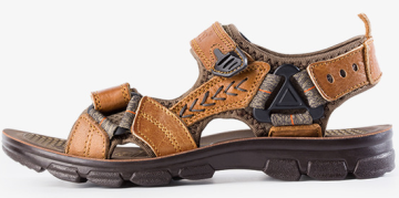 2014 newest summer leather falt leisure comforble men sandal beach shoes 