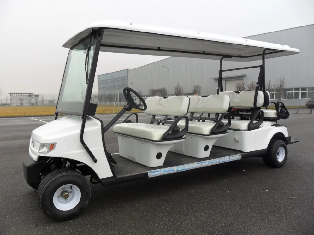 Battery Powered 8 Seater Electric Golf Cart with Ce Certificate