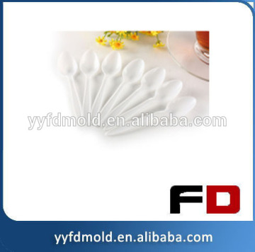 Disposable coffee spoon mold Baby spoon plastic injection mould tooling