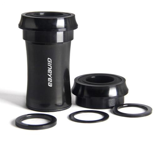 Bottom Bracket Threaded Together Black Bike Pack Accessories BB30 Bottom Brackets Press Fit Hight End BB