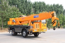 16 ton crane mobile crane tire crane