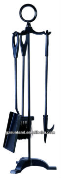 fireplace tools,black