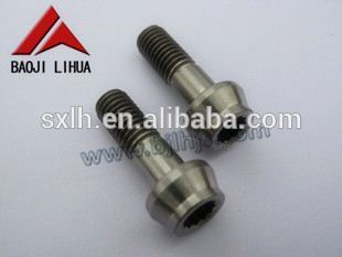 manufactured hot sale promotional titanium bolts with hex allen key