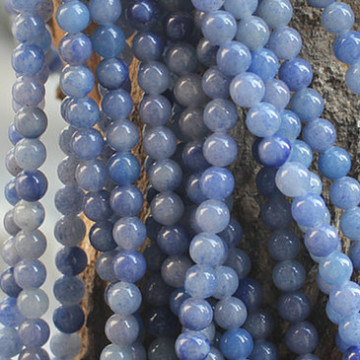 Wholesale Fashion Natural Healing Loose Gemstone Beads Blue  Aventurine