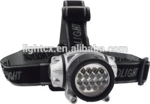 18+2LED headlamp with adjustable head strap for outdoor camping ,hiking, Camping, Running,Reading,