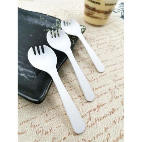 100% biodegradable pla kompos sekaligus spork