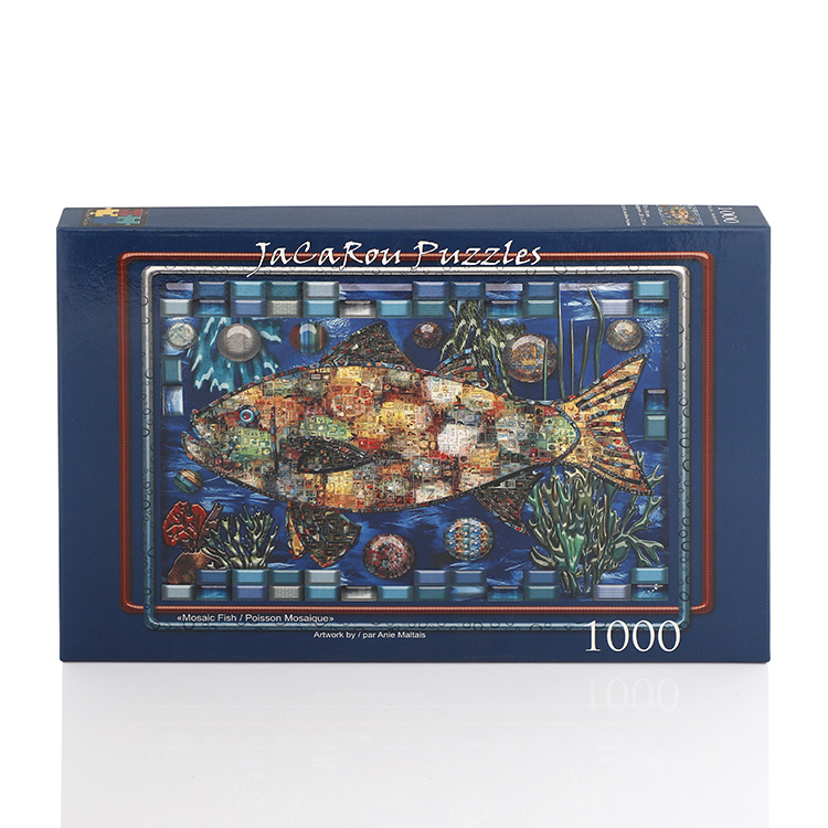 2020 New China manufacturer 1000 pieces puzzle game for adults jigsaw puzzle