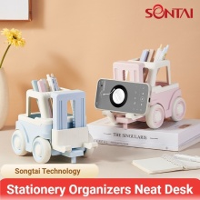 Unique Forklift Pen Holder for Stationery Storage