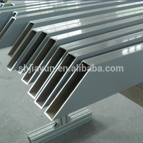 6061, 6063 rectangular shape aluminum profile price per kg from Shanghai Jiayun