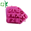 Silicone Alphabet kẹo nướng bánh khuôn mẫu