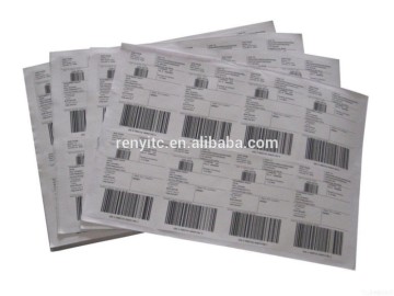 printing cosmetic barcode labels