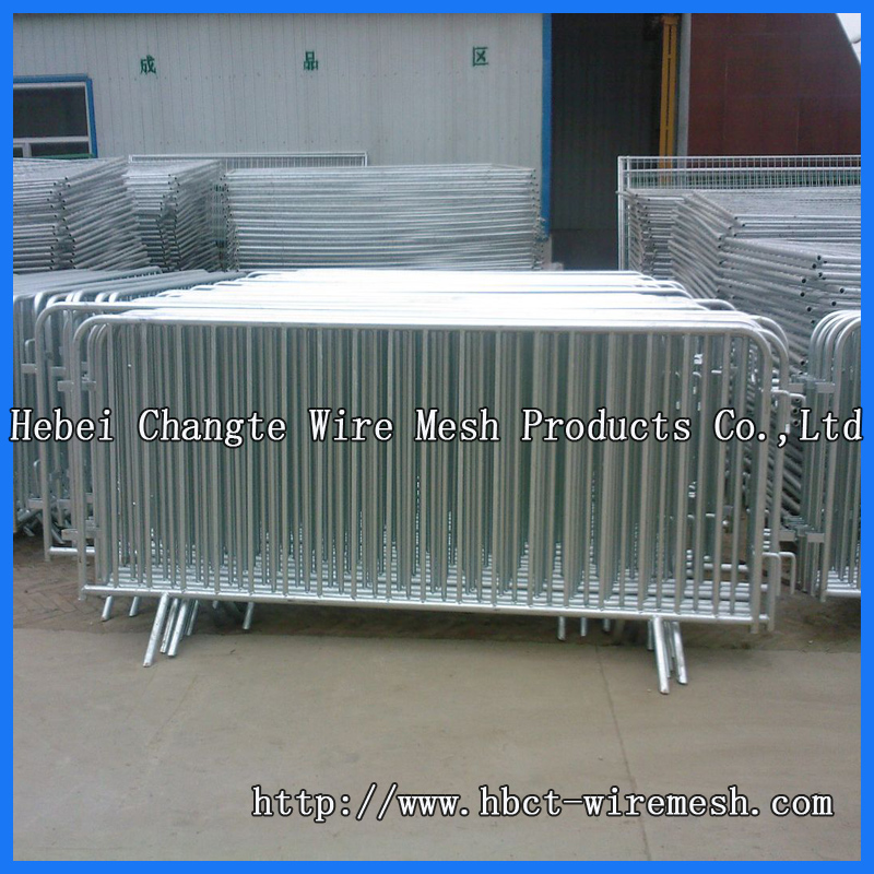 Hot Galvanized Mobile Steel Barrier