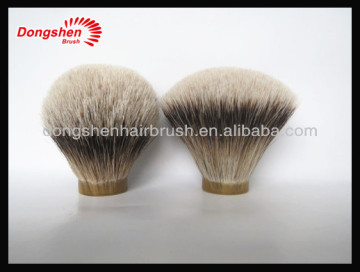 silvertip badger hair knot,china wholesale,badger hair knots