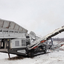 China construction waste disposal equipment stone crushing plant