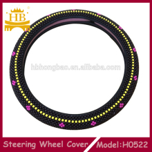 H0522 Hand Make Wood Bead Car Steering Wheel Cover