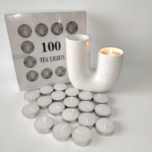 paraffin wax Aluminum cups tealight candle