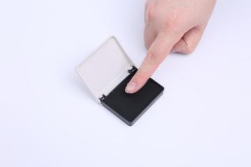 fingerprint ink pad with washable ink