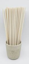Biodegradable bamboo powder fiber straw