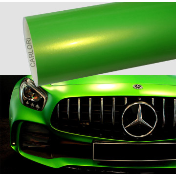 Metallic Fantasy Apple Green Car Wrap vinil