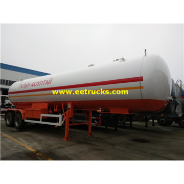 Semi reboques do transporte do LPG de 38cbm 15ton