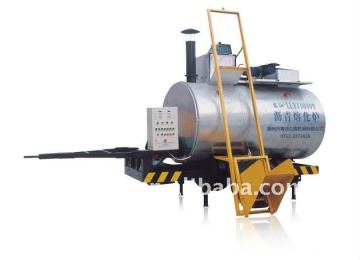 Bitumen bag melting machine