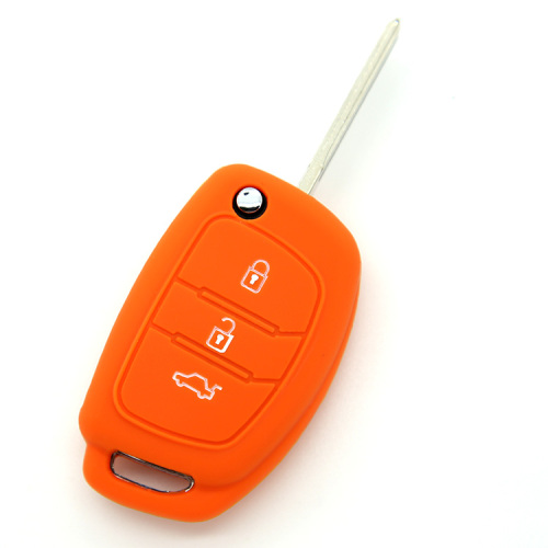 Custom Logo Silicone car key cover Hyundai i20