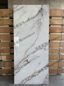 OEM Decorative UV Wall Panel Marble Cladding
