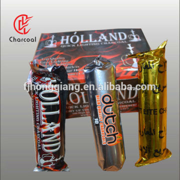 HongQiang specialized production easy light hookah round charcoal