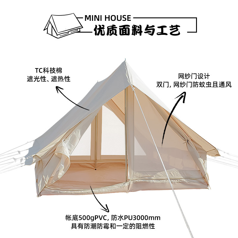 Tc Cottage Tent Details 1