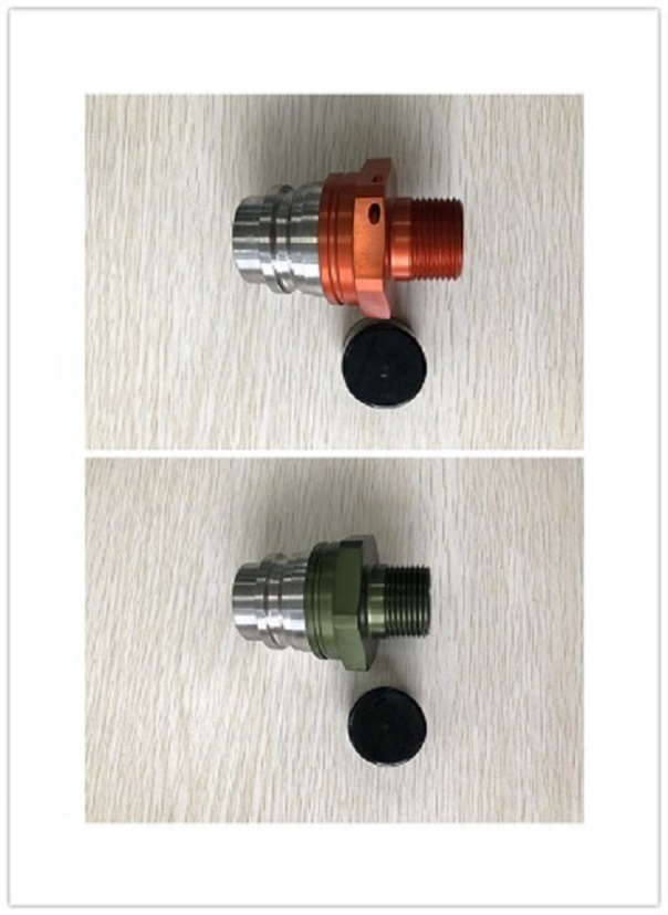 Orange FF5A Male ISO16028 Quick Coupling