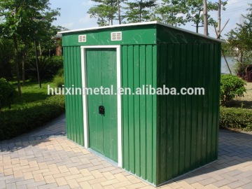 Flat roof style garden tool cabinet HX81222