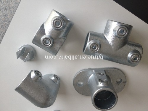 Cast Iron Pipe Clamp Fittings Clamps for Round Tube Kee Klamp