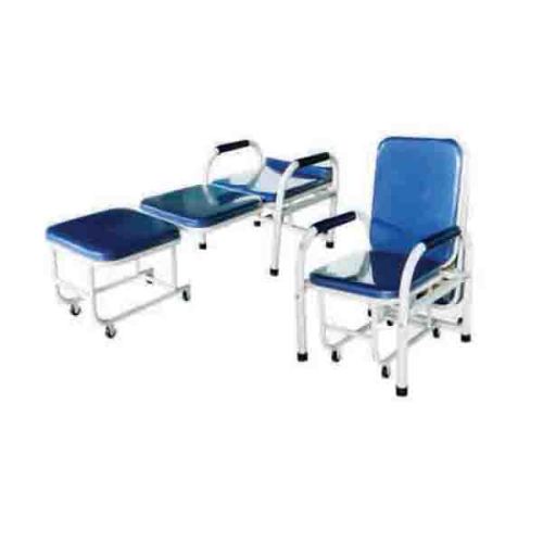 Steel spray escort chair (with handrails)