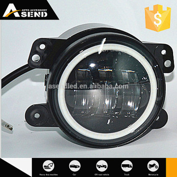 4In foglight complete white halo foglight with white DRL for jeep