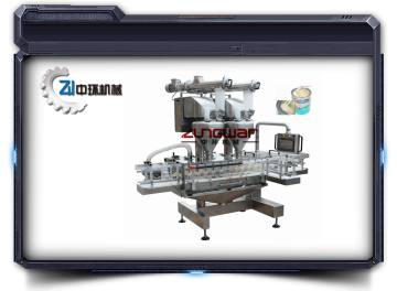 Automatic Can Feeding Filling & Packing Machine