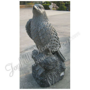 Hand-crafted Granite Eagle