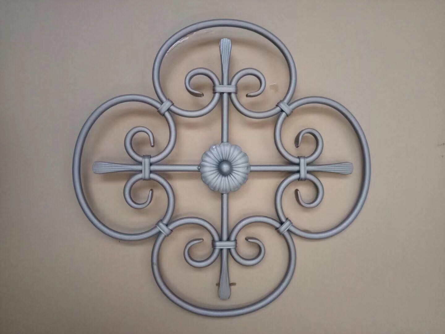 Forged scrolls for Decorative Wrought iron Fence Wrought iron handrail decoration fittings cast iron ornaments