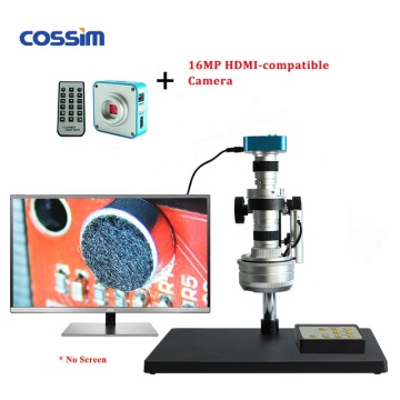 16MP HDMI-Compatible 3D Digital Video Microscope with Motor Drive