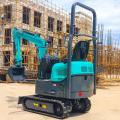 1.2ton Rumah Tangga Diesel Pertanian Portabel Mini Excavator