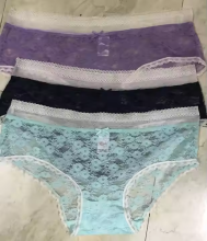 High Quality Exportable Ladies Lace Panties - Wholesale Comfortable Apparel Stock in Bangladesh