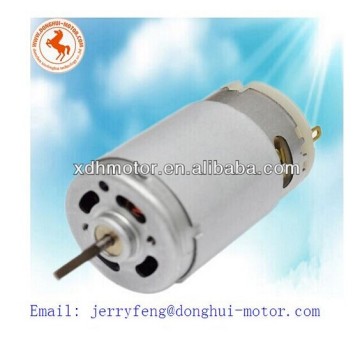 Ride-on toy motor, 12v micro dc motor for dc fan and massager