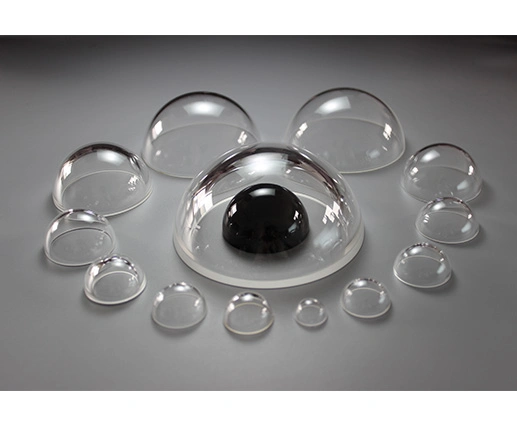 D250mm Glass Spherical Dome Lens