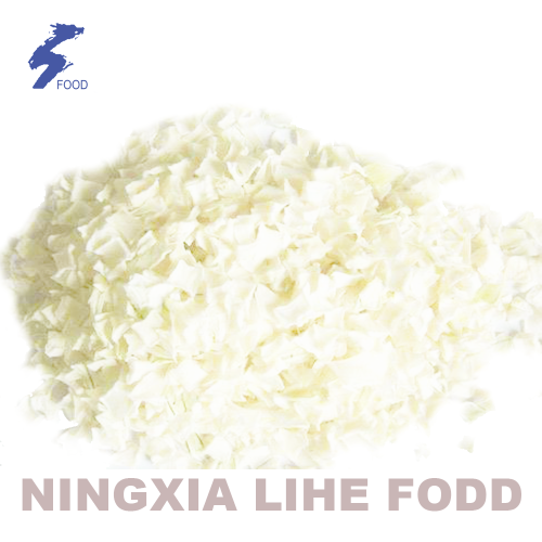 White onion flakes granula