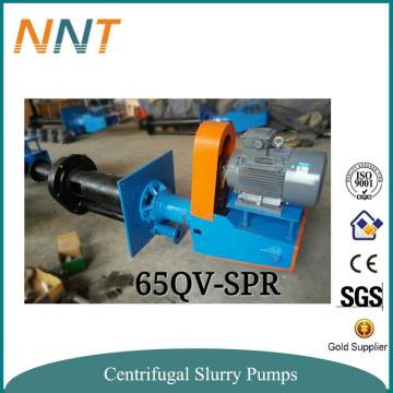 Minerals flotation processing vertical mining pump