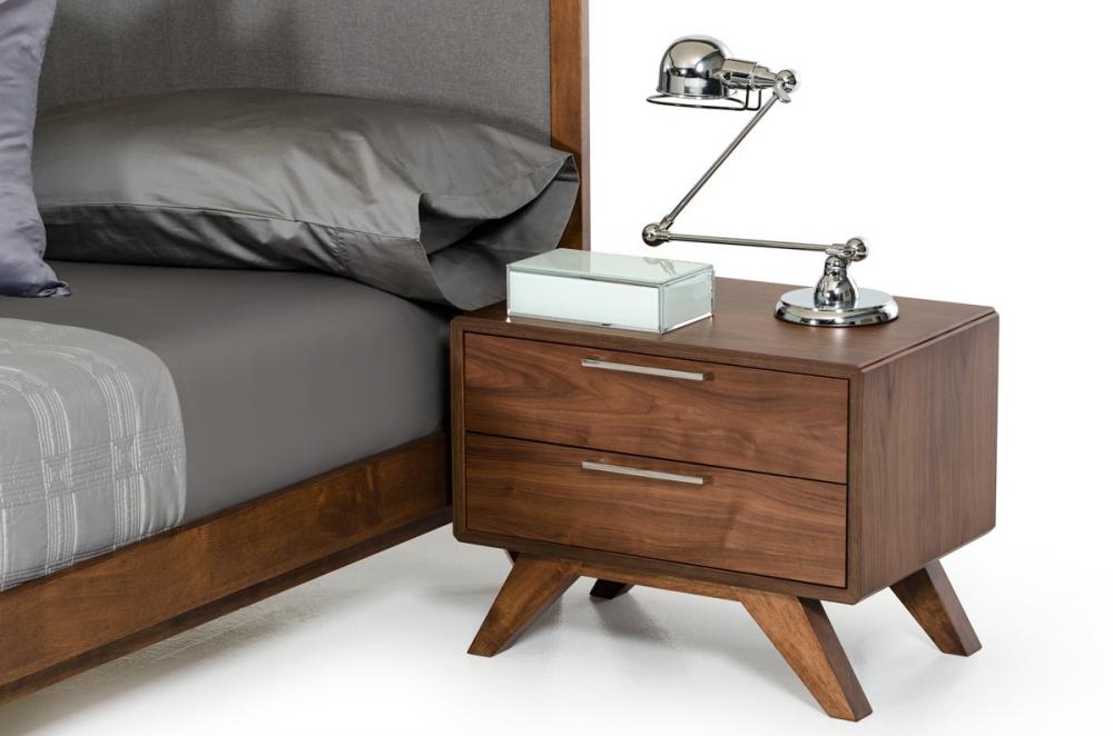 Nova Mid-Century stoisko Walnut nocne